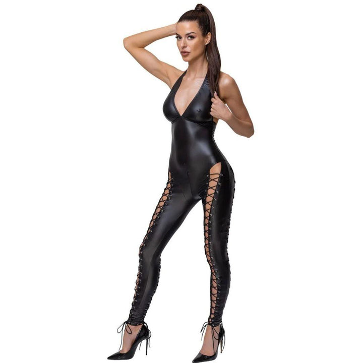 Cottelli Party - Stylish Black Jumpsuit