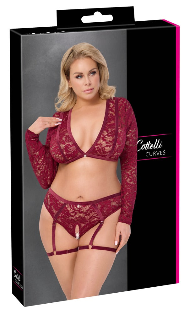 Cottelli - Red Velvet Set