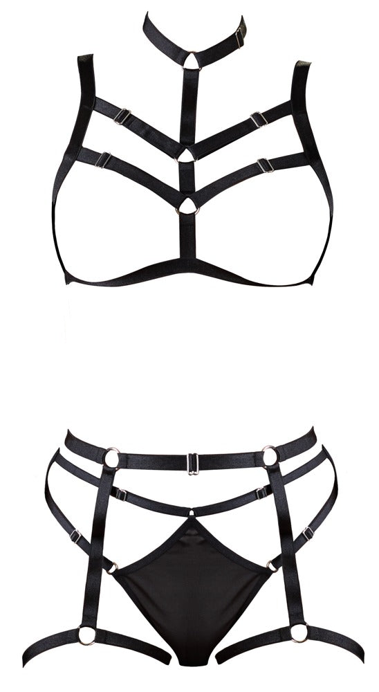 Cottelli LINGERIE - Elegant Harness Set