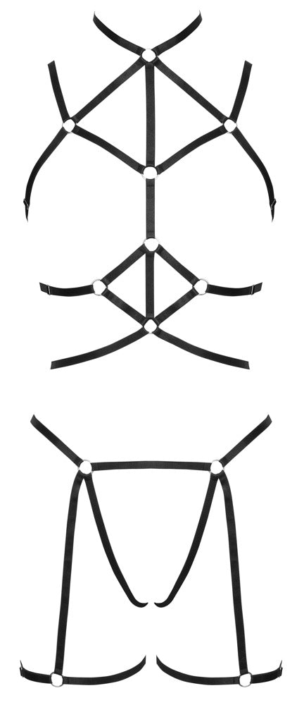 Cottelli LINGERIE - Bondage Harness Set