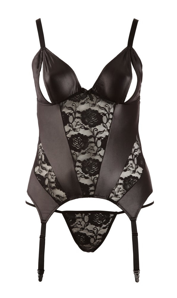 Cottelli - Ouvert Suspender Set