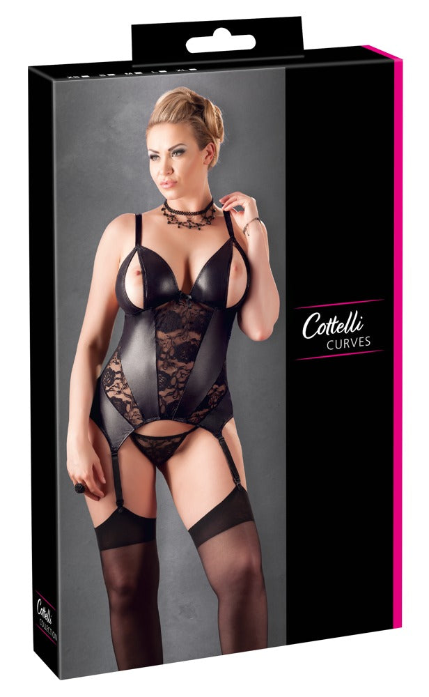 Cottelli - Ouvert Suspender Set