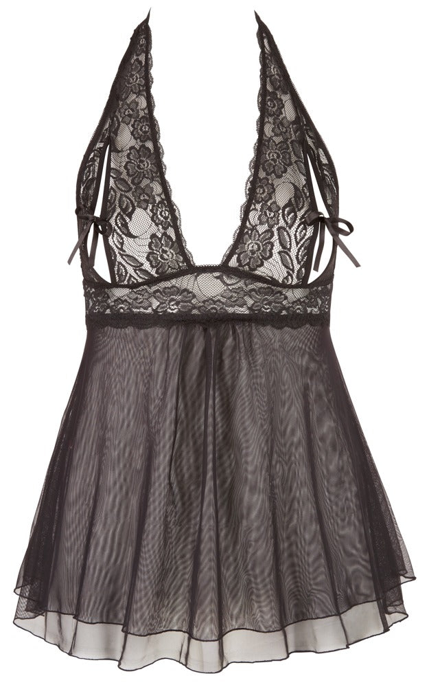 Cottelli - Lace Open Cup Babydoll