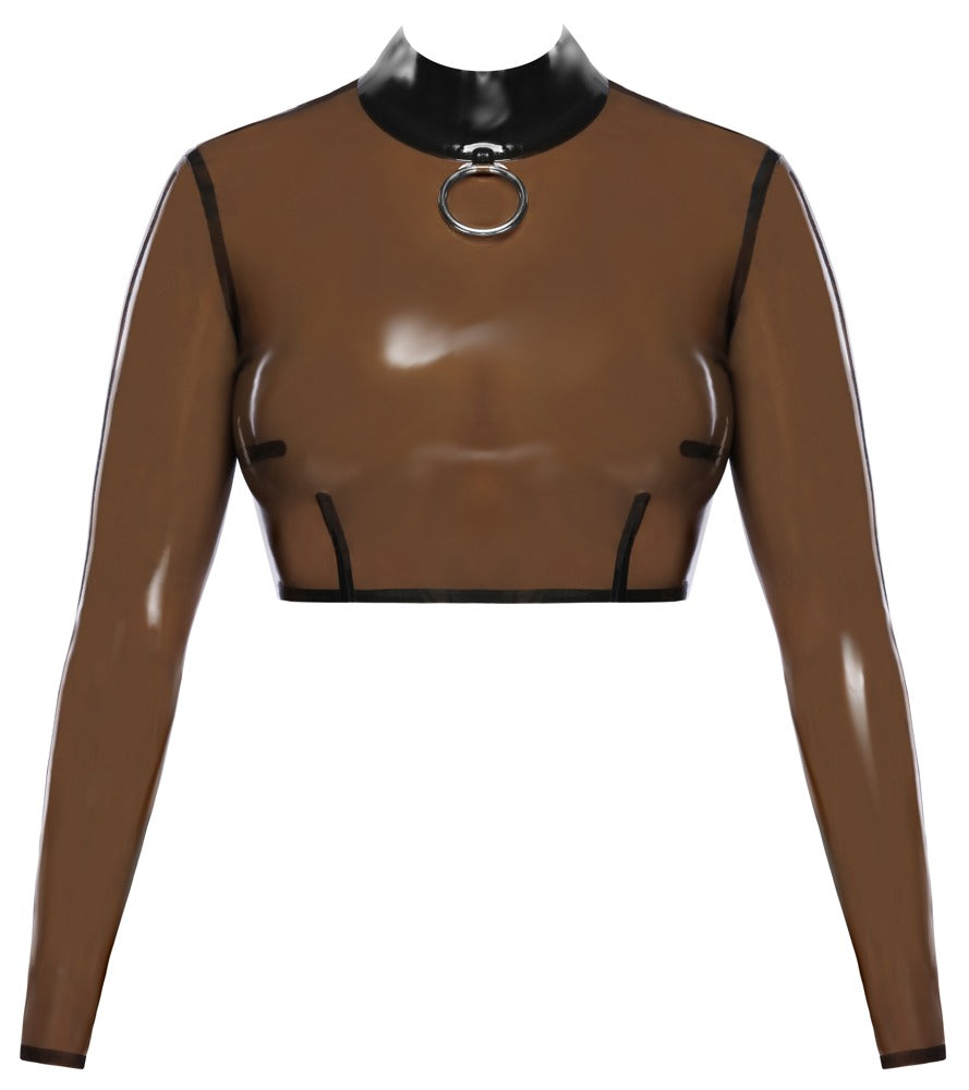 LATE X - Transparant Latex Shirt