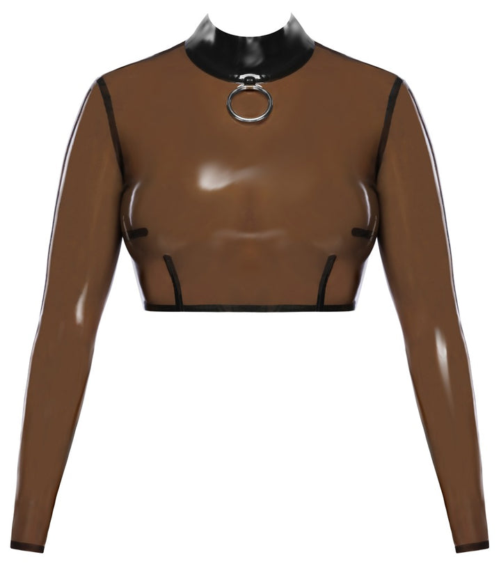 LATE X - Transparant Latex Shirt